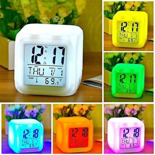 7 colors chanding dice clock wholesale b2b wolsale.com