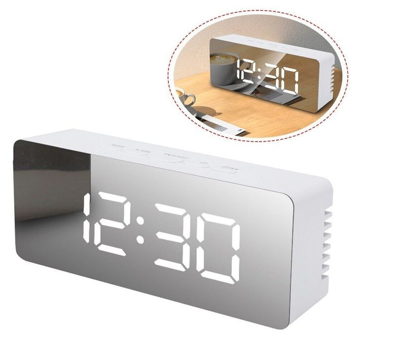 Digital mirror Clock Whosale b2b wolsale.com