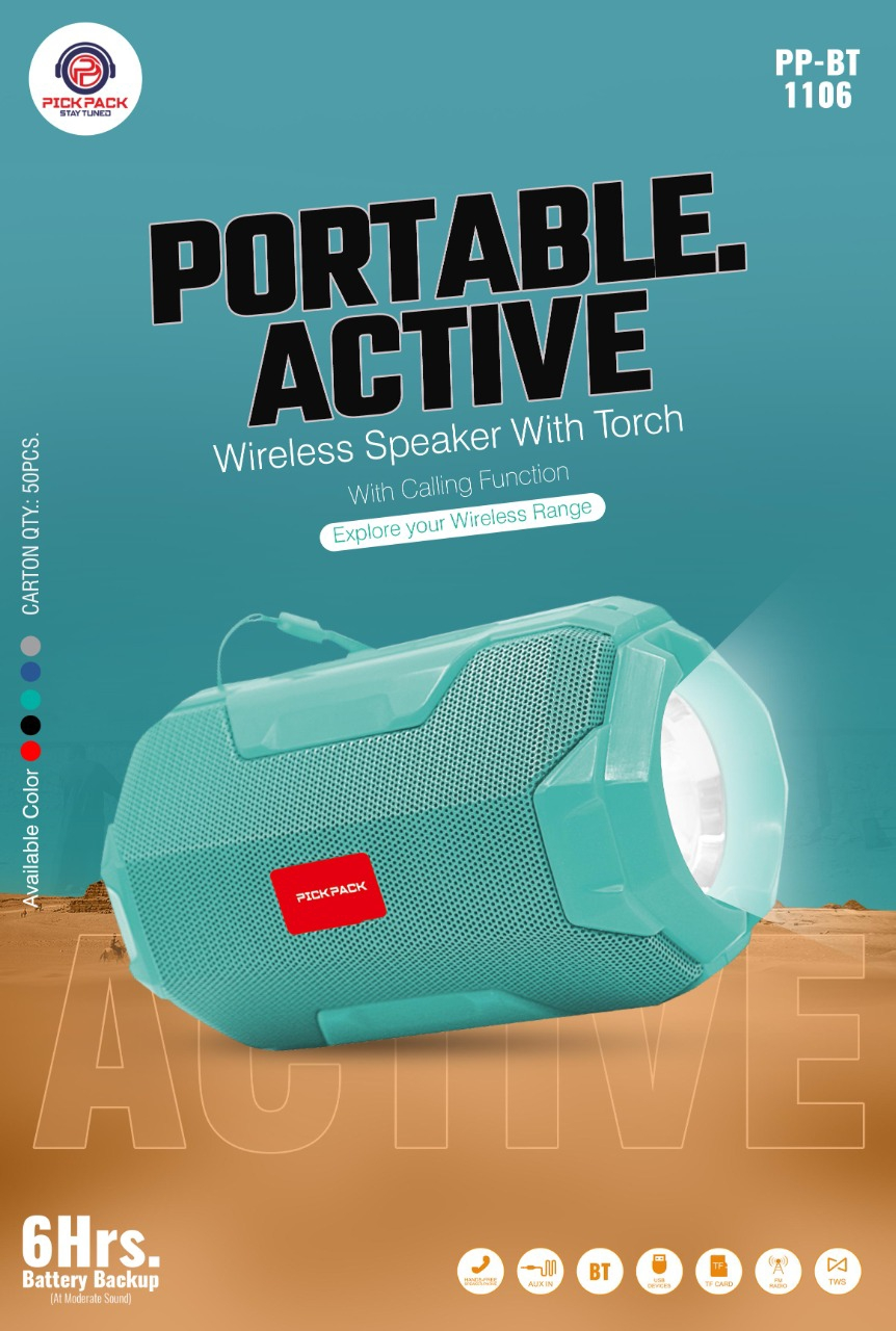 Pick pack 1106 Wireless Speaker Wholsale b2b wolsale.com