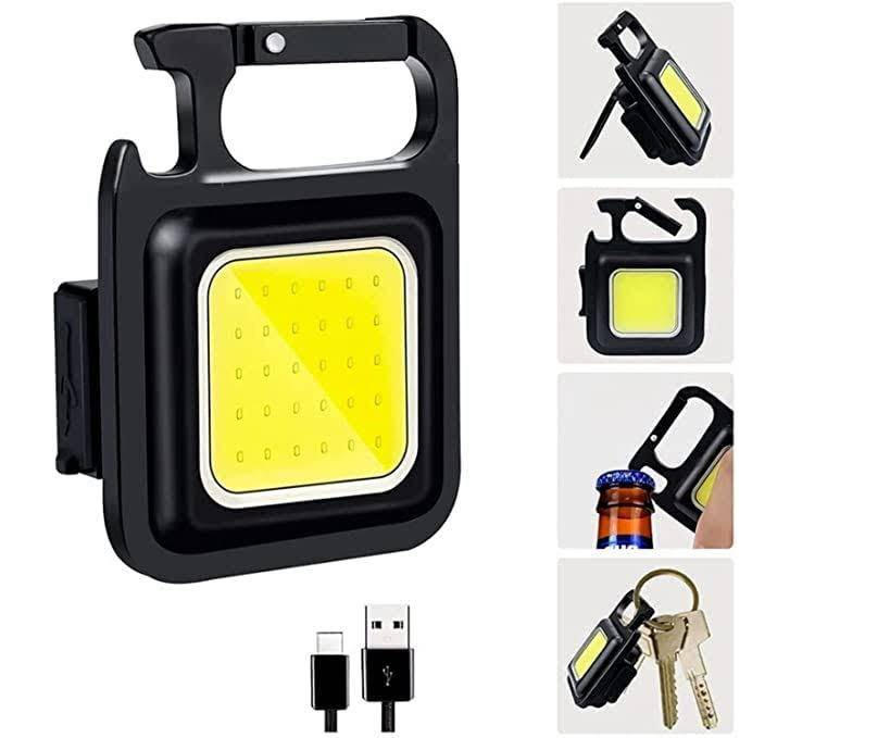 Rechargable COB Metal Keychain LED Wholsale b2b wolsale.com