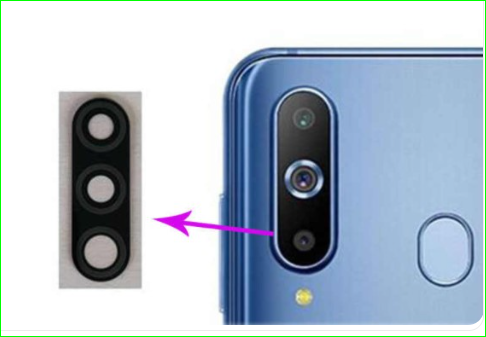 SAMSUNG A8S CAMERA GLASS Wholsale b2b wolsale.com