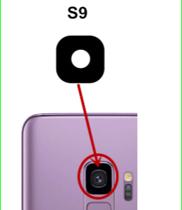 SAMSUNG S9 CAMERA GLASS Wholsale b2b wolsale.com
