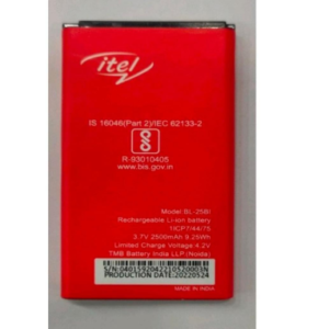 24FI model mobile battery Itel Wholsale b2b wolsale.com