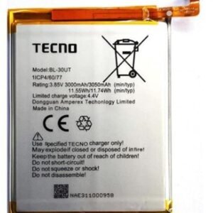 30UT model mobile battery Tecno Wholsale b2b wolsale.com