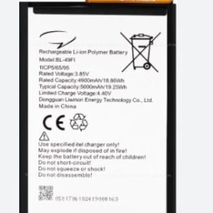 49FI model mobile battery Itel Wholsale b2b wolsale.com