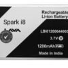 SPARK I8/I7 model mobile battery Spark Wholsale b2b wolsale.com