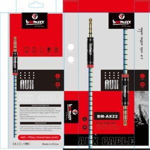 aux cable boomax bm-ax22 1andhalf meter