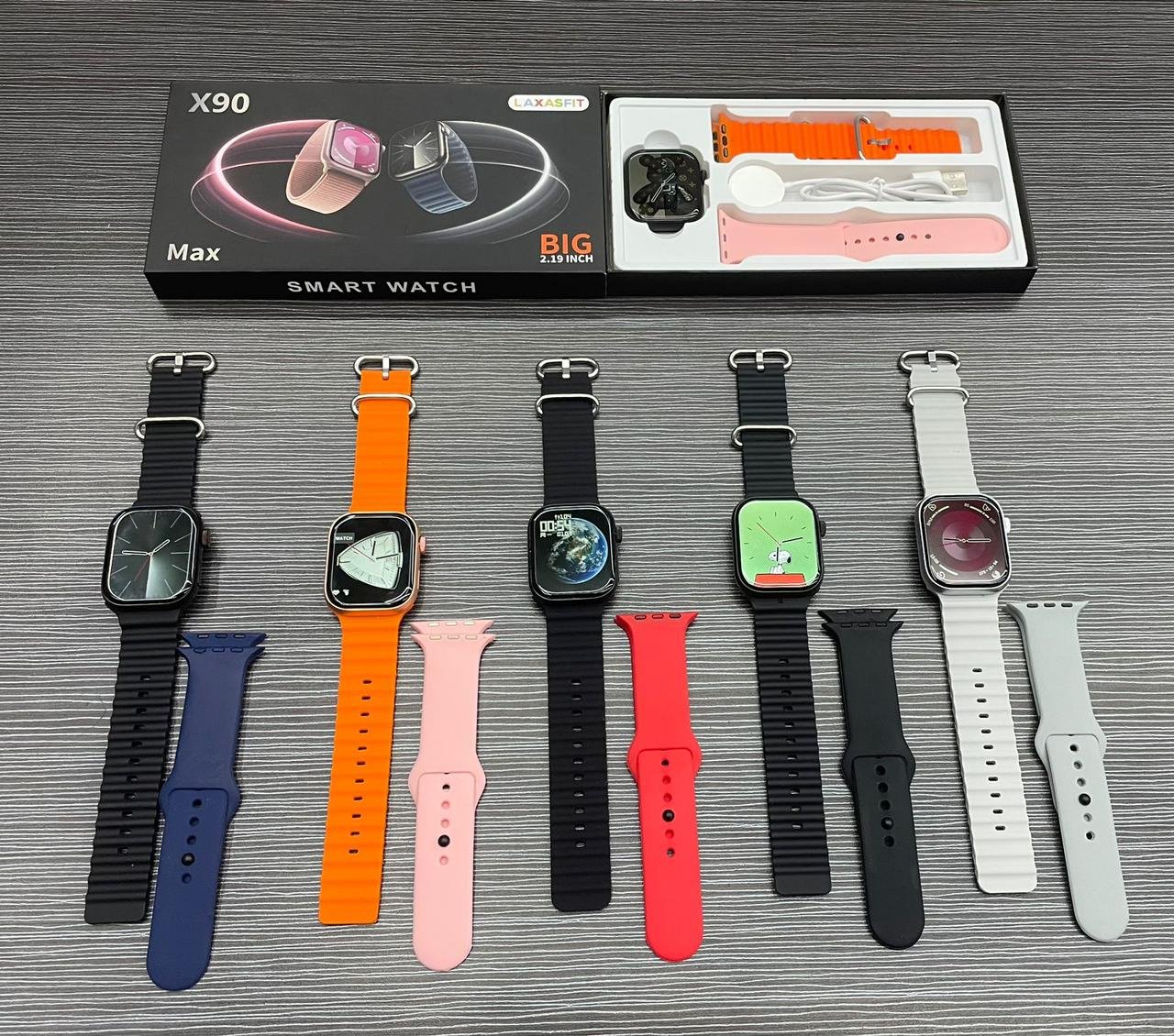 LAXASFIT X90 MAX Smart Watch Wholsale b2b wolsale.com