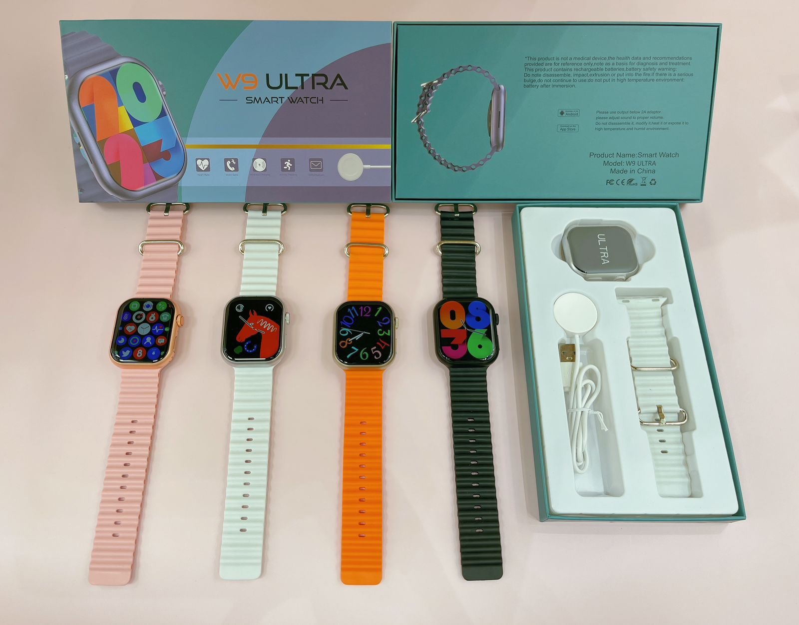 W9 Ultra Smart Watch Wholsale b2b wolsale.com