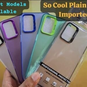 so cool plain cases with color camera ring protection