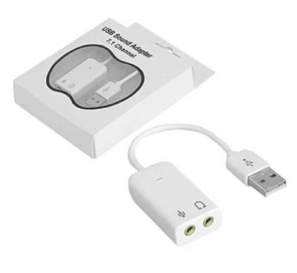 usb sound adapter for desktop and laptop