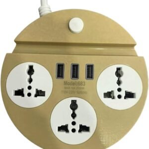 Electric Extension Board with 3 Universal Sockets Wholsale b2b wolsale.com
