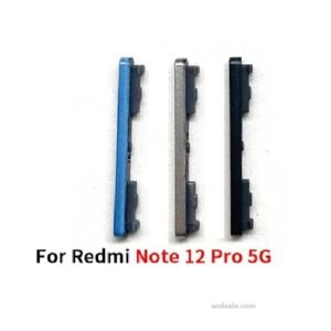 redmi note12pro 5g mi note12pro 5g outer rubber keys wholesale
