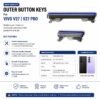 vivo v27 vivo 27pro outer button keys wholesale
