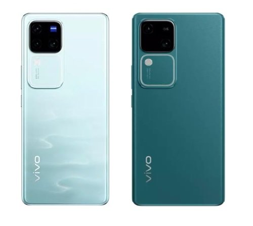 vivo v30pro back glass back panel wholesale online in india all over india delivery - anadaman blue and peacock green lush green