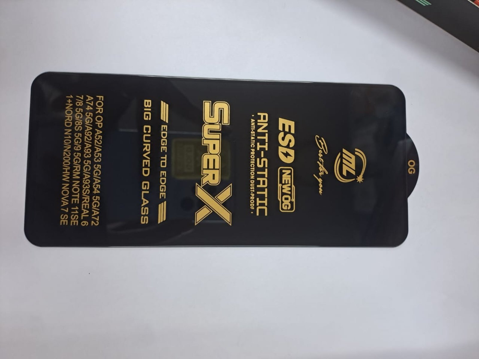 oppo a52 a53 5ga54 5ga72 a74 5g a92 a93 5g a93s superx esd hd+ tempered glass wholesale