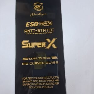 tecno pouvoir 4 (lc7/lc7S) spark 5 air (KD6) spark 6 air spark power 2 and more superx esd hd+ tempered glass wholesale