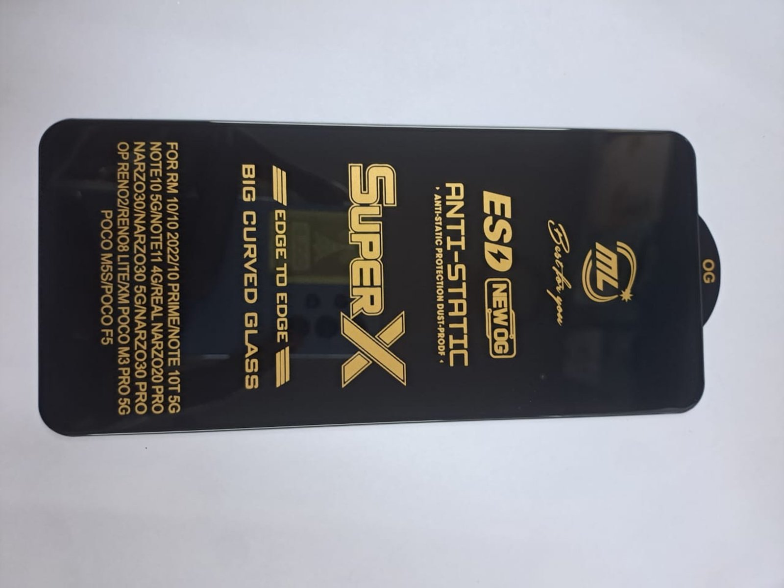 Redmi 10 10 2022 10 prime note 10t 5g note 10 5g note 11 4g and more superx esd hd+ tempered glass wholesale