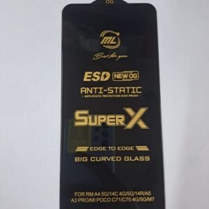redmi a4 5g 14c 4g 5g 14r a5 a3 pro poco c71 c75 4g 5g m7 superx esd hd+ tempered glass wholesale
