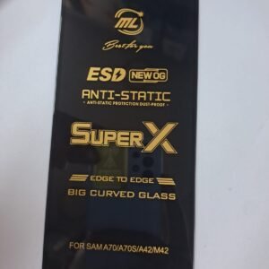 samsung a70 a70s a42 m42 superx esd hd+ tempered glass wholesale