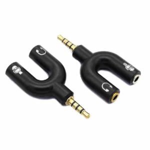 aux splitter audio and mic
