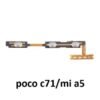 poco c71 on off volume and redmi mi a5 on off volume