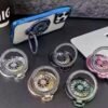 mobile ringer with spinner wheel