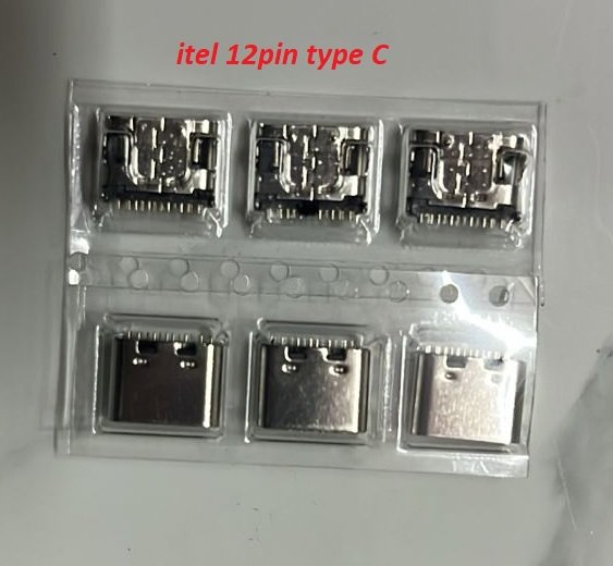 itel cc pin 12pin typeC charging connector wholesale
