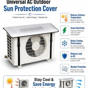 universal ac outdoor sun protection cover