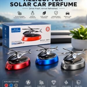 solar car prefume helicopter model