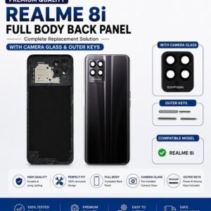 realme 8i full body back panel