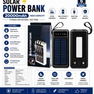 solar power bank 20000mah