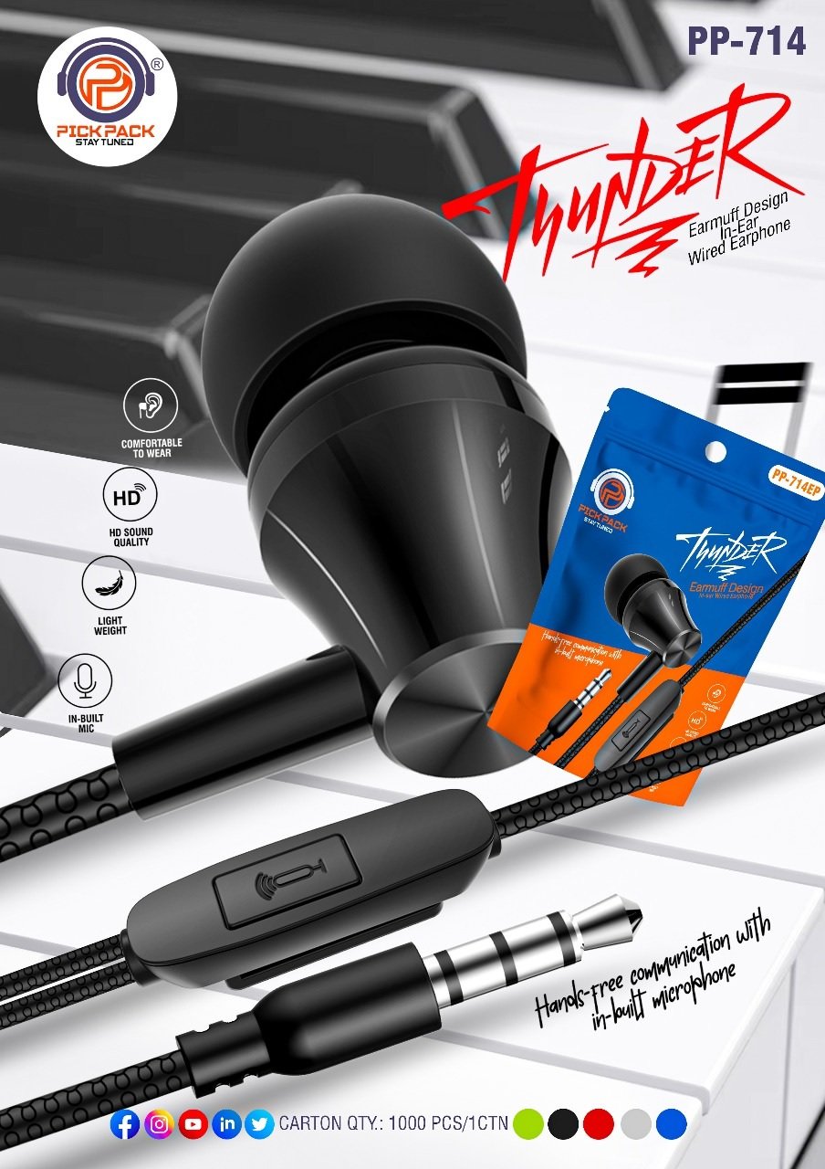 pickpack thunder pp-714 earphones