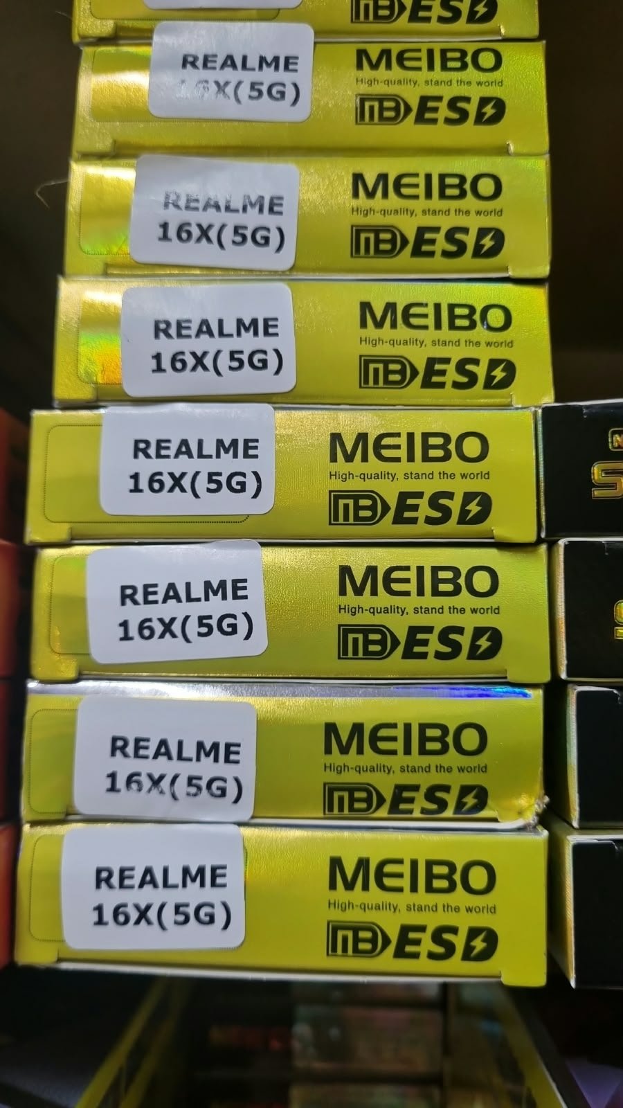 realme 16x esd hd+ meibo superx quality tempered glass